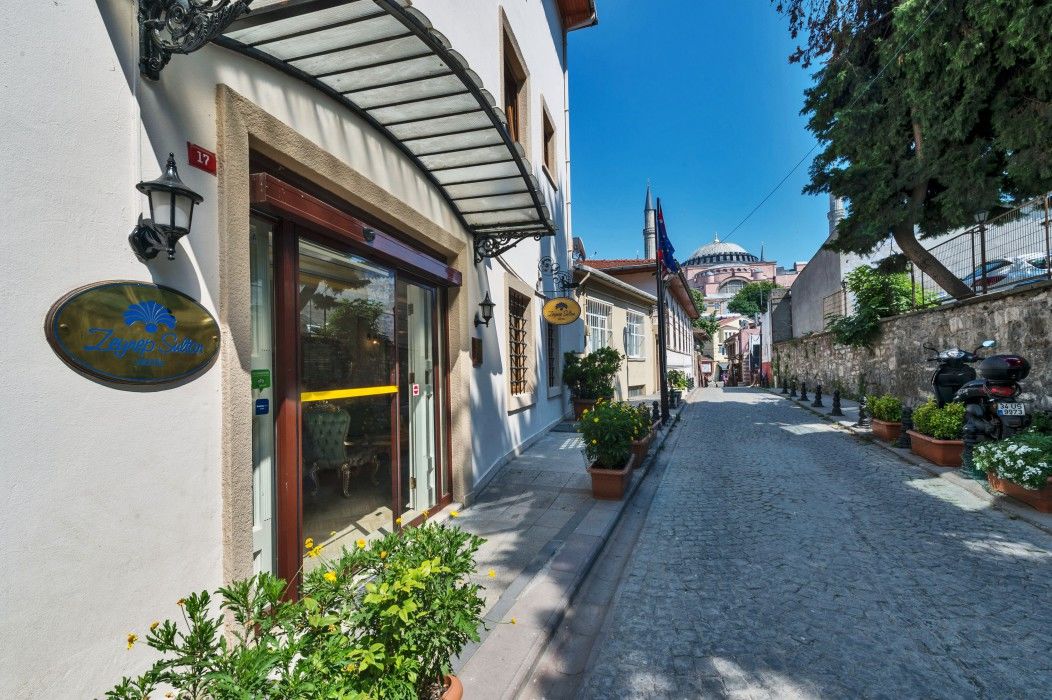 Zeynep Sultan Hotel Istambul Exterior foto
